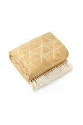 Zahra Ochre Blanket/Throw