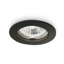 Jazz Indoor Recessed Downlight Lamp 1 Light Black, GU10