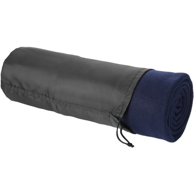 Bullet Huggy Blanket And Pouch - Navy - 150 x 120 cm