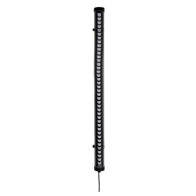 Scuba 120cm Outdoor Flush Wall Lamp Black 2700K IP65