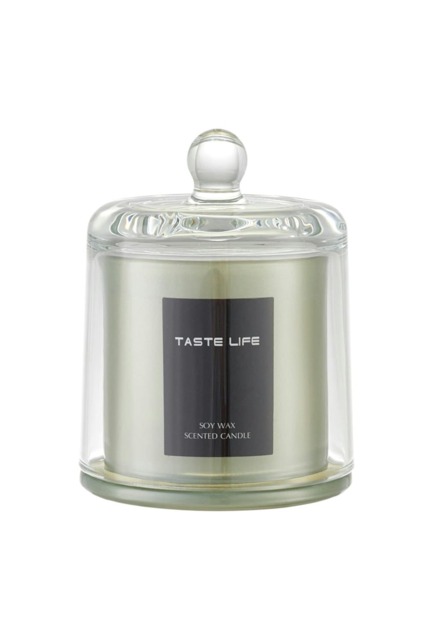 Living and Home Soy Wax Scented Candle Lime Basil and Citrus White One Size