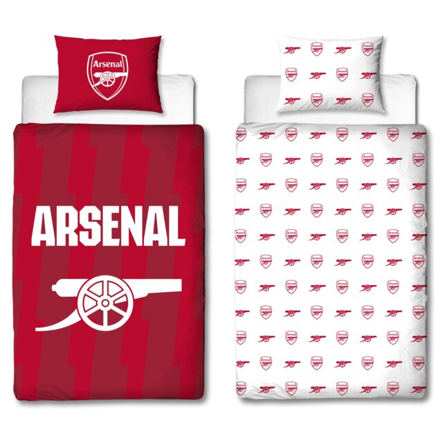 Arsenal FC Lightning Single Duvet Cover