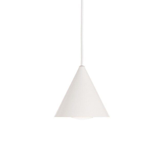 A-Line Indoor Dome Ceiling Pendant Lamp 1 Light White, GU10