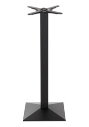 Black cast iron pyramid table base - Medium 1050 mm Black