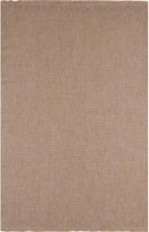 The Rugs Nature Collection Plain Design Outdoor Rugs in Beige 5000N