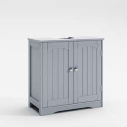 MCC Direct Undersink Bathroom Cabinet with shelves Colarado Grey Grey Grey