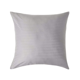 Homescapes Grey European Size Pillowcase Egyptian Cotton 330 TC - 80 x 80 cm Grey
