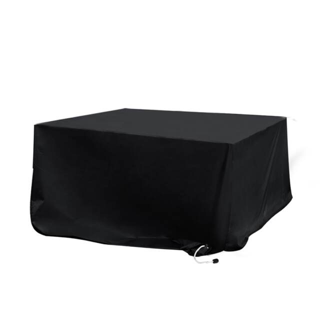 Marlow Outdoor Furniture Cover Garden Patio Waterproof Rain UV Protector Black 242cm