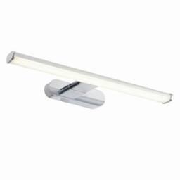 Moda LED 1 Light Bathroom Wall Chrome Abs Plastic, Frosted Polypropylene IP44