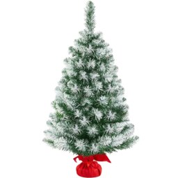 Yaheetech Frosted Tabletop Artificial Christmas Tree