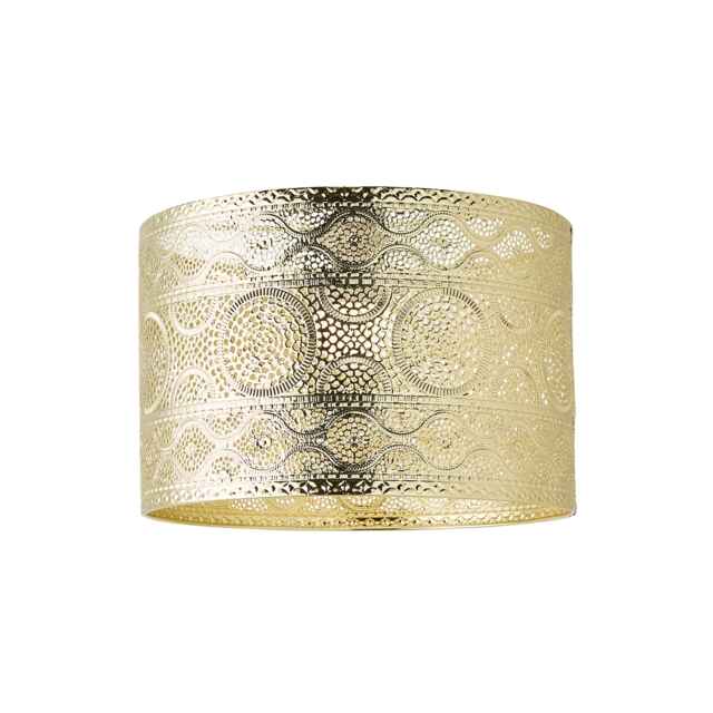 ValueLights Casablanca Gold Easy Fit Metal Shade