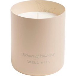 Wellmark Echoes Of Kindness Scented Candle Cream Ecru One Size 1