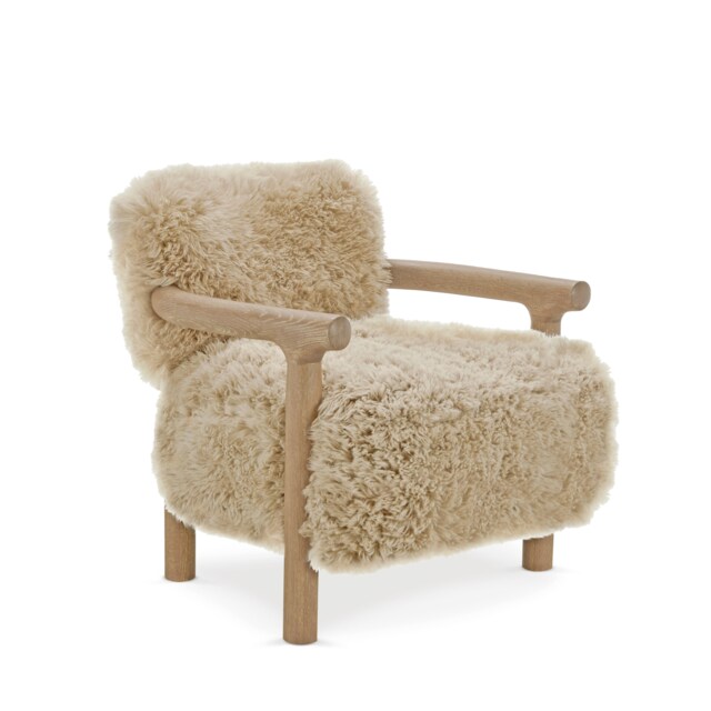 Genuine Sheepskin Armchair CLOUDY
