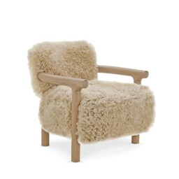 Genuine Sheepskin Armchair CLOUDY