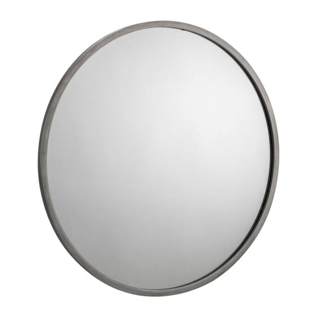 Aurelio Silver Round Wall Mirror