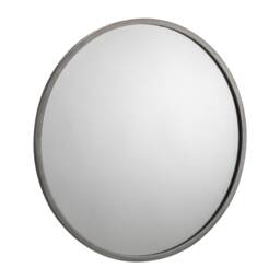 Aurelio Silver Round Wall Mirror