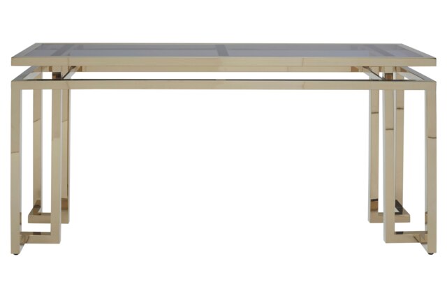 Orsina Stylish Console Table, Ample Storage Console Table For Livingroom, Durable Hallway Table For Balcony