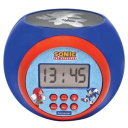 Lexibook RL977SN Sonic Childrens Projector Clock with Timer