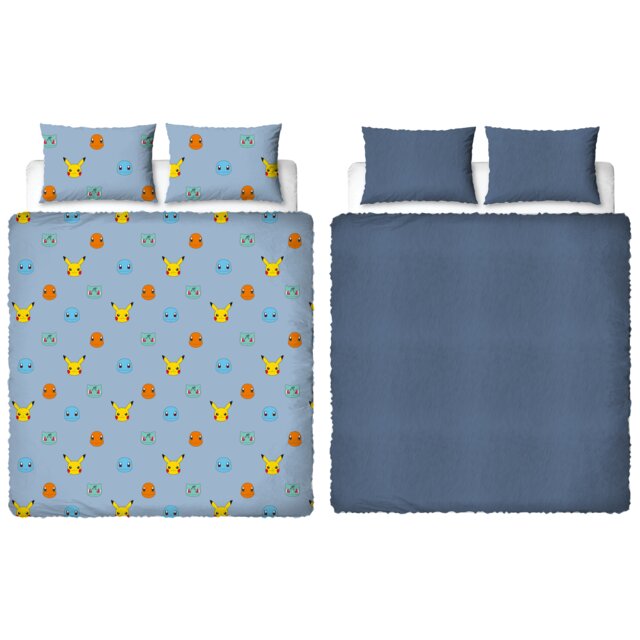 Pokemon Snuggle Double Fleece Duvet Cover