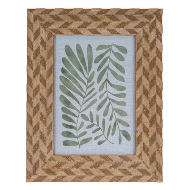 Hill Interiors Nord Single Photo Frame Brown Brown One Size 1