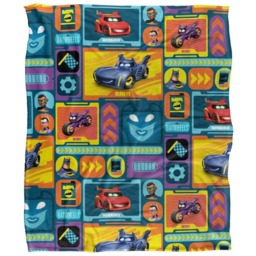Batwheels Characters Blanket - Multicoloured - One Size