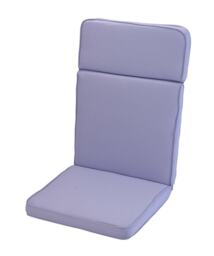 Heather High Recliner Outdoor Garden Furniture Cushion (Pack of 4) - L116 x W49 x H4 cm - Purple