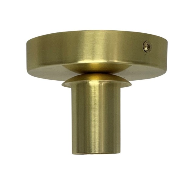 Cynthia - Satin Brass Ceiling Flush Mount Ceiling Light for Shades