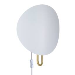 Nordlux Spargo Indoor Wall Light Brass Metal Sensor E27 Retro - Plug In or Mains Powered , IP20