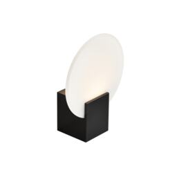 Nordlux Hester Indoor Wall Light Black Plastic Intergrated LED 3-Level Dimming - Mains Powered, IP44 Black Black