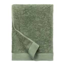 Vinga Birch Plain Towel - Green - 70cm x 40cm Green