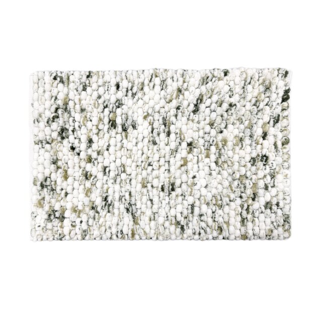 "Marl Chunky Bobble Bath Mat 50 x 80cm - Non Slip Marble Effect Bathroom Rug Green Green 50 x 80cm (20 x 32"") 1"