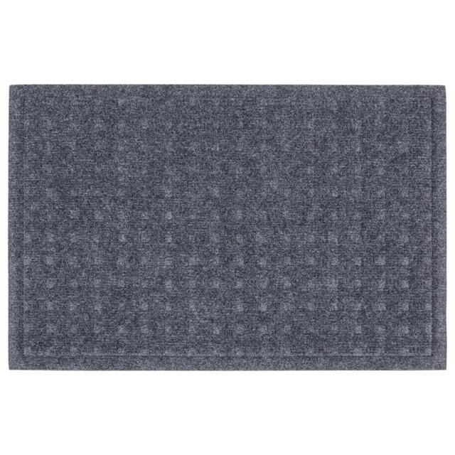 Nicola Spring Heavy Duty Dirt Trapper Door Mat - 60cm x 40cm - Grey