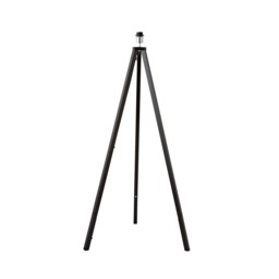 ValueLights Barbro Black Wood Tripod Floor Lamp Base