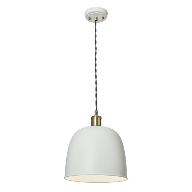 BHS Dale Galley Ceiling Pendant, Satin Ivory
