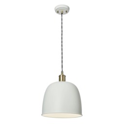 BHS Dale Galley Ceiling Pendant, Satin Ivory