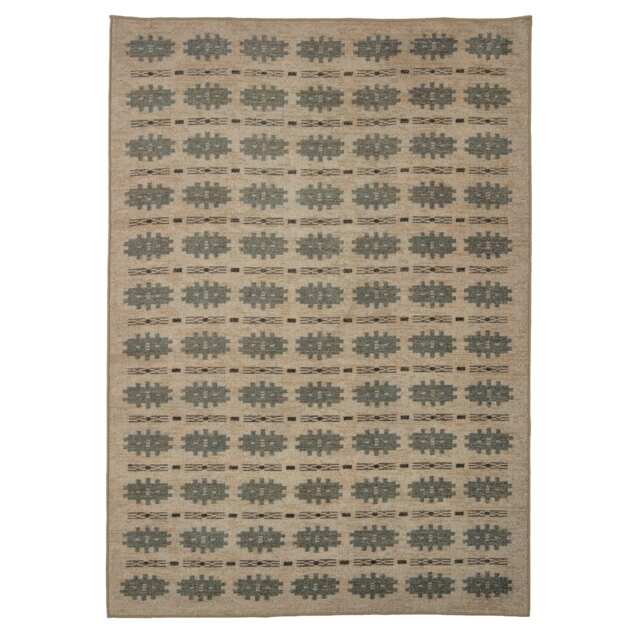 KUKOON Machine Washable Natural Jute Blend Distressed Beige Area Rug 120cm x 170cm