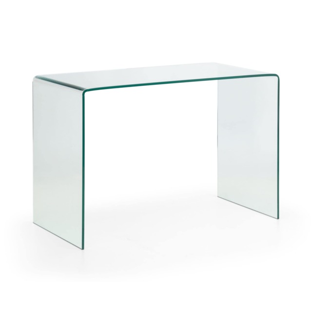 Signature Montrose Desk in Clear Glass