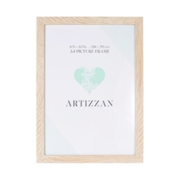Modern and Chic Oak Veneer Wood Effect A4 Certificate Frame for Wall or Table Brown M