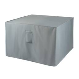 Rattan Dining Furniture Cube Cover Grey