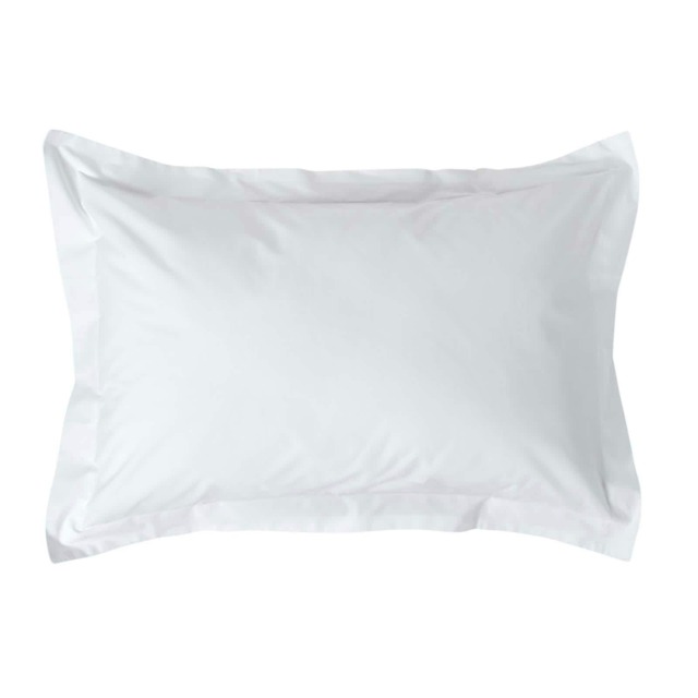 Homescapes White Egyptian Cotton Oxford Pillowcase 200 TC - Standard Size