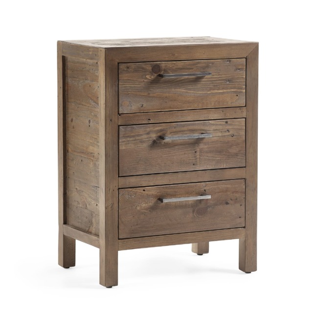 Premium Legacy 3 Drawer Bedside Unit