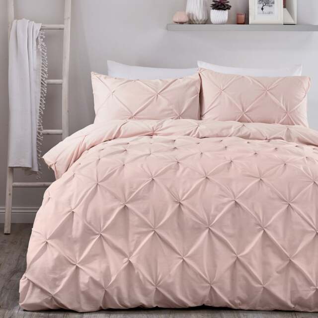 Serene Lara Duvet Cover Set Blush