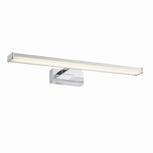 Axis LED 1 Light Bathroom Wall Frosted Polypropylene, Chrome Abs Plastic IP44