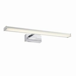 Axis LED 1 Light Bathroom Wall Frosted Polypropylene, Chrome Abs Plastic IP44
