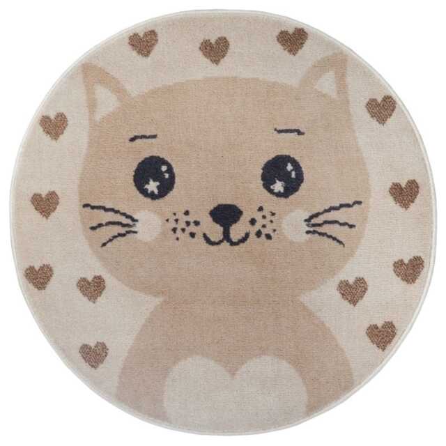 The Rugs Adventures Cat Kids Polypropylene Short Pile Floor Rug and Runner