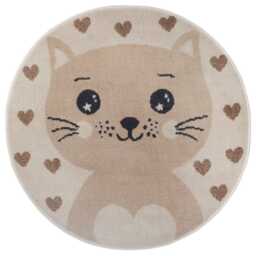 The Rugs Adventures Cat Kids Polypropylene Short Pile Floor Rug and Runner