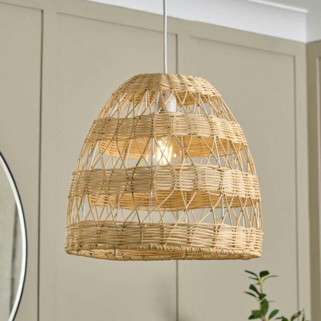 BHS Josie Easy Fit Light Shade, Natural Cream Natural 1