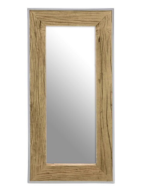 Kerala Rectangular Mirror Cream