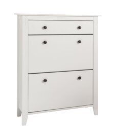 Cotswold Shoe Storage Unit in White
