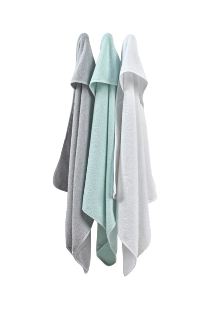 East Coast Nursery Baby Cuddle Robes Pack Of Three Multi
